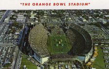 Orange Bowl Stadium, Miami, Florida, USA, 1958