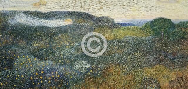 Orange grove on the French Riviera, 1903. Creator: Broncia Koller.