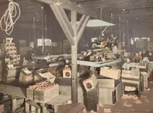 Orange Packing at Redlands, published 1899. Creator: Unknown