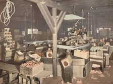 Orange Packing at Redlands, published 1899. Creator: Unknown