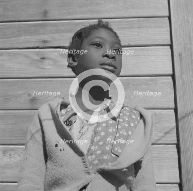 Orange picker's daughter, Daytona Beach, Florida, 1943. Creator: Gordon Parks.