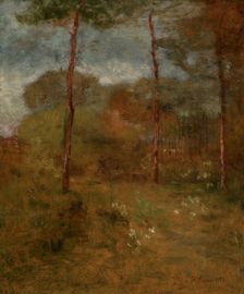 Orange Road, Tarpon Springs, about 1893. Creator: George Inness