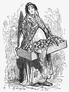 Orange Women 1872. Creator: Gustave Doré