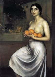 Oranges and Lemons, 1925-1926. Creator: Romero de Torres, Julio (1874-1930)