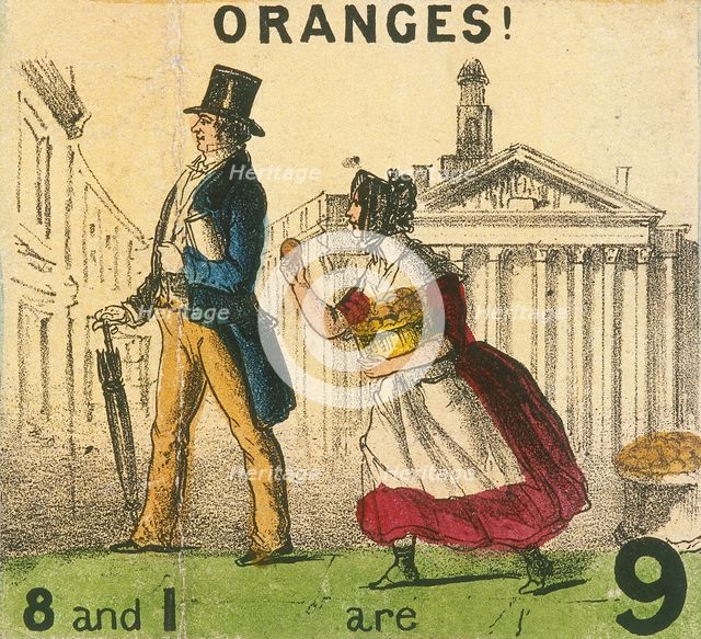 'Oranges!', Cries of London, c1840. Artist: TH Jones