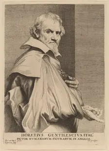 Orazio Gentileschi, probably 1626/1641. Creator: Lucas Vorsterman