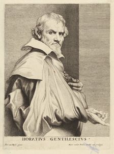 Orazio Gentileschi, probably 1626/1641. Creator: Lucas Vorsterman