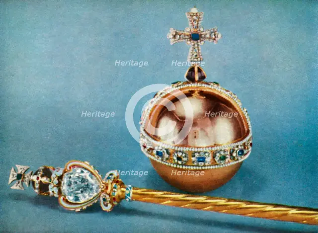 'Orb and Sceptre', 1962. Creator: Unknown.