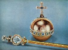 Orb and Sceptre 1962. Creator: Unknown