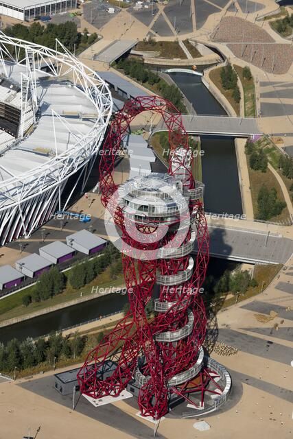 Orbit Tower, Queen Elizabeth Olympic Park, London, 2012. Artist: Damian Grady.