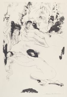 Orchard of Bounties, 1919-1920. Creator: Arthur Davies