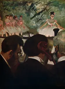 Orchestra Muscians c1872. Artist: Edgar Degas