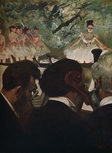 Orchestra Muscians c1872. Artist: Edgar Degas