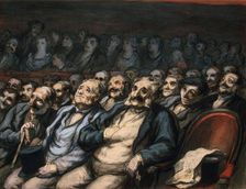 Orchestra Seat, 1856-1858. Creator: Daumier, Honoré (1808-1879)