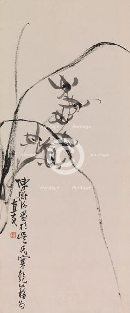 Orchids, c1900-1920. Creator: Chen Hengke.