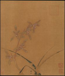 Orchids, second quarter of the 13th century. Creator: Ma Lin