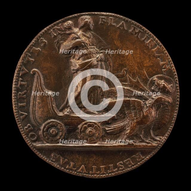 Order Restored in Romagna [reverse], after 1519. Creator: Unknown.