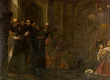 Ordination of Saint Augustine, between c1663 and c1711. Creator: José García Hidalgo