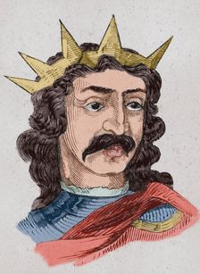 Ordoño II (c872-924), King of Galicia (910-914) and León (914-924), 1853. Creator: Unknown