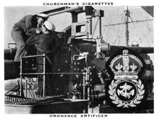 Ordnance Artificer, 1937.Artist: WA & AC Churchman