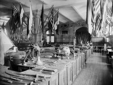 Ordnance Museum, Academy Hall, U.S. Military Academy, c1901. Creator: William H. Jackson