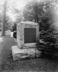 Ordway, General Albert. Grave at Arlington Cemetery, between 1890 and 1910. Creator: Unknown