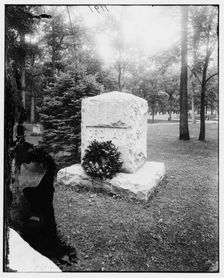 Ordway, General Albert. Grave at Arlington Cemetery, between 1890 and 1910. Creator: Unknown