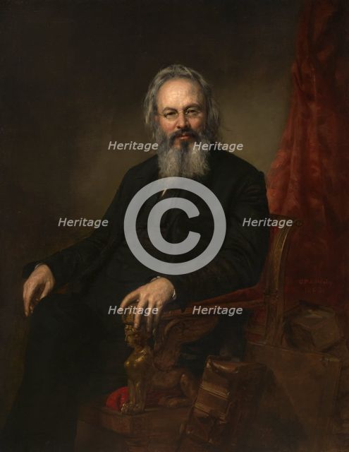 Orestes Brownson, 1863. Creator: George Peter Alexander Healy.