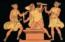 Orestes Pursued by Furies 1880. Artist: Antique