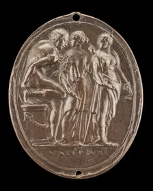 Orestes Released from the Furies, probably 1520s, before 1540. Creator: Valerio Belli