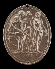 Orestes Released from the Furies, probably 1520s, before 1540. Creator: Valerio Belli