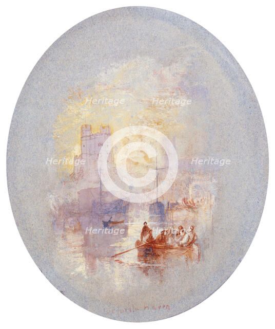 Orford Haven, about 1827. Creator: JMW Turner.