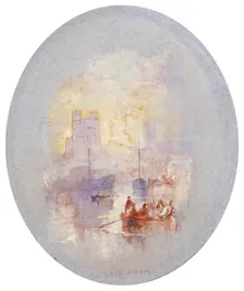Orford Haven, about 1827. Creator: JMW Turner