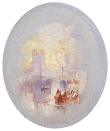 Orford Haven, about 1827. Creator: JMW Turner