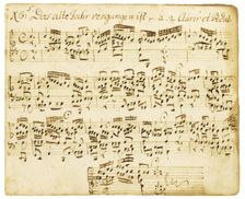 Organ chorale prelude. From the Orgelbüchlein, 1713-1716