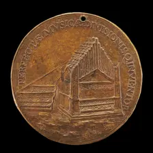 Organ and Cymbalum [reverse], probably 1555. Creator: Alessandro Vittoria