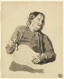 Organ Grinder, n.d. Creator: Jean-Jacques de Boissieu