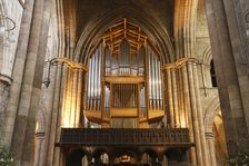 Organ, Hexham Abbey, Northumberland, 2010. Creator: Peter Thompson