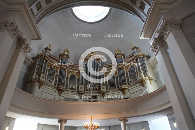 Organ, Lutheran Cathedral, Helsinki, Finland, 2011. Creator: Sheldon Marshall.