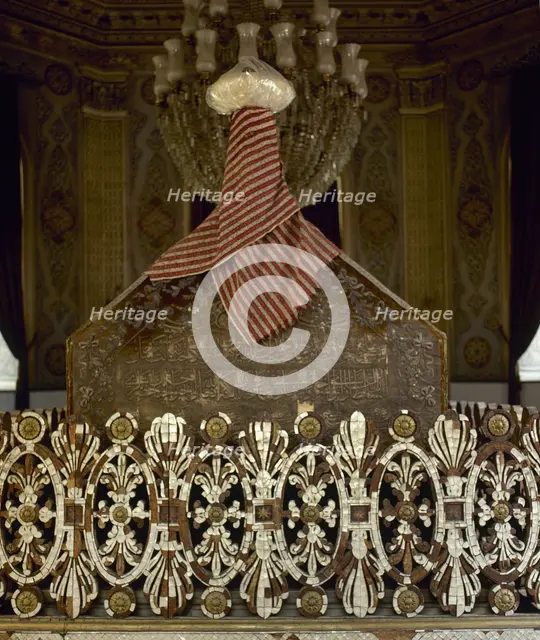Orhan Ghazi (1281-1362), 2nd Ottoman sultan, The Türbe of Orhan Gazi, Bursa, Turkey, 2000. Creator: Unknown.