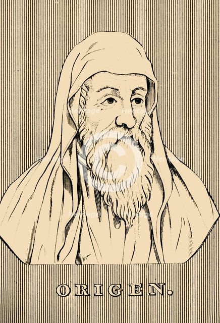 'Origen', (c184-c253), 1830. Creator: Unknown.