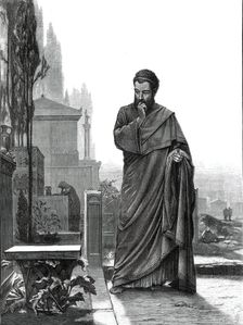 "Origin of the Corinthian Capital" - by P. Leyendecker, from the exhibition in the French..., 1876. Creator: Unknown