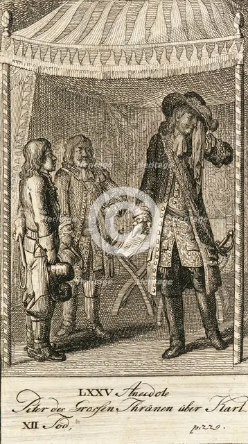 Original Anecdotes of Peter the Great, 1789. Creator: Daniel Nikolaus Chodowiecki.