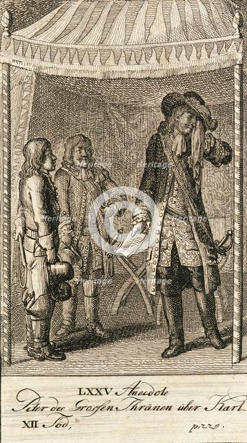 Original Anecdotes of Peter the Great, 1789. Creator: Daniel Nikolaus Chodowiecki.