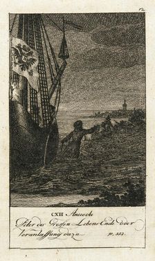 Original Anecdotes of Peter the Great, 1789. Creator: Daniel Nikolaus Chodowiecki