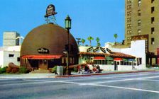 Original Brown Derby Restaurant, Los Angeles, California, USA, 1953