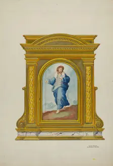 Original Tabernacle, for Communion Vessels, 1936. Creator: Dayton Brown