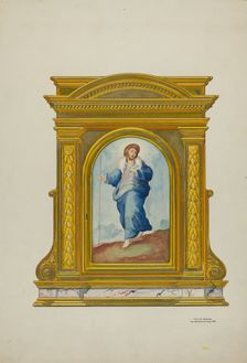 Original Tabernacle, for Communion Vessels, 1936. Creator: Dayton Brown