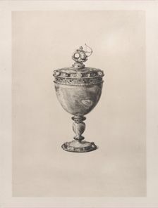 Oriental Cup made from Agate, 1868. Creator: Jules-Ferdinand Jacquemart