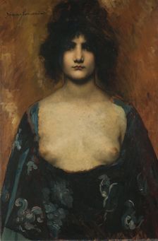 Oriental Girl , ca 1890-1895. Creator: Romani, Juana (1869-1924)